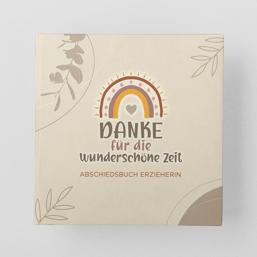 Abschiedsbuch Erzieherin - Danke für die wunderschöne Zeit - ymemos