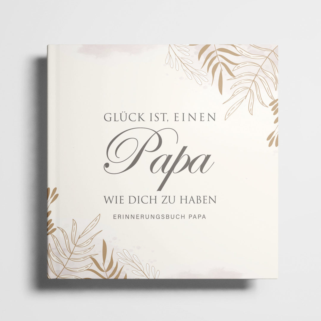 Erinnerungsbuch Papa - Glück ist - ymemos